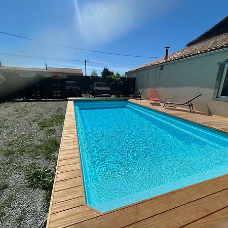 L'authentique - Maison Chic Avec Piscine - Rouge Semesterbostad *