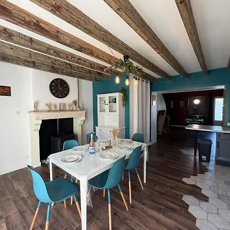 Сasa de vacaciones L'authentique Billard Piscine Chauffée Parking Privé *